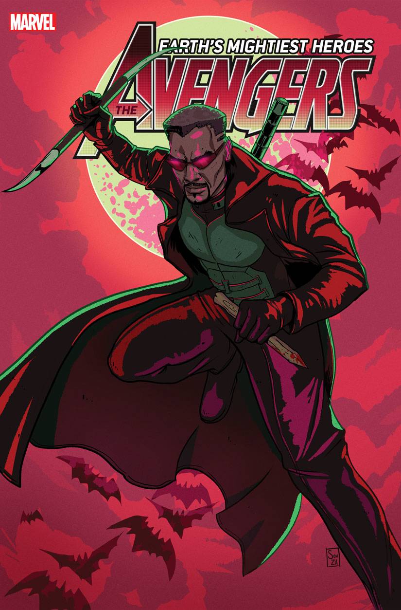 AVENGERS #42 SOUZA BLADE BLACK HISTORY MONTH VARIANT 2021 Avengers MARVEL COMICS