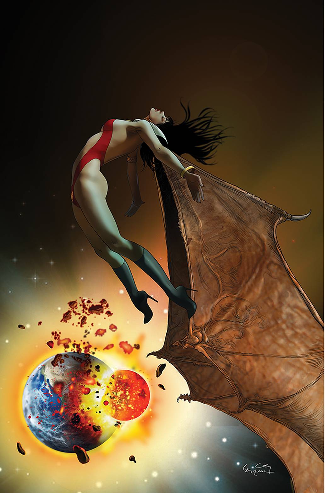 VAMPIRELLA #19 1:30 GUNDUZ VIRGIN VARIANT 2021 Vampirella DYNAMITE