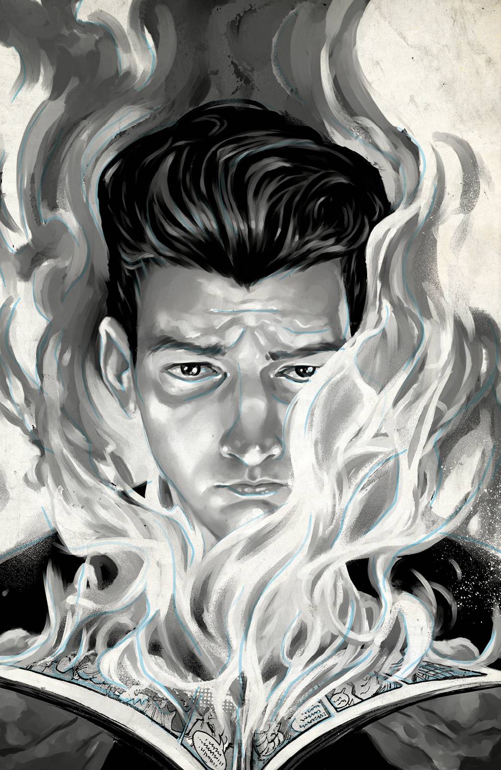 CROSSOVER #2 SHAW B&W VIRGIN 1:25 VARIANT 2020 comic book IMAGE COMICS