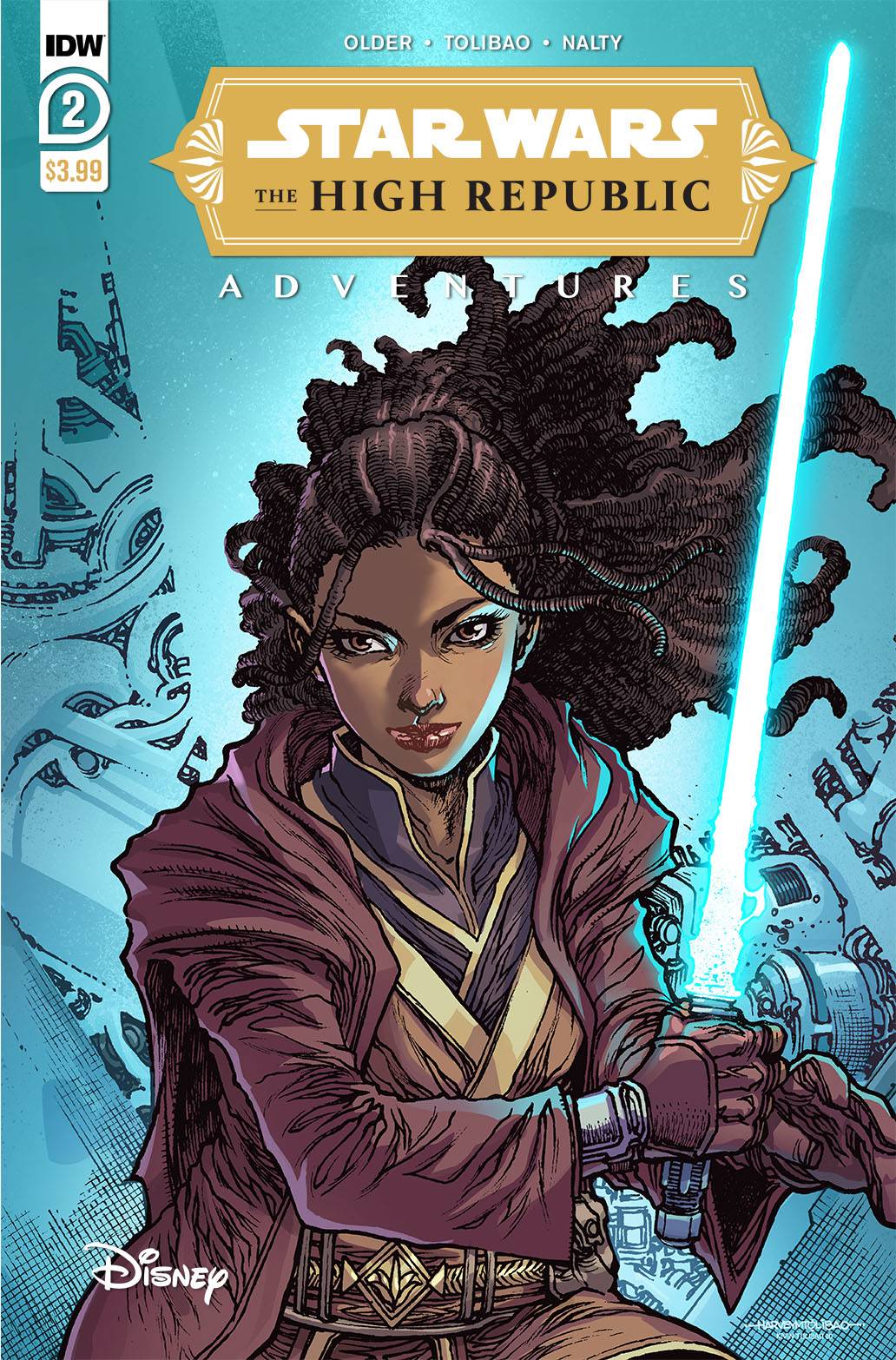 STAR WARS HIGH REPUBLIC ADVENTURES #2 (1ST APP MARCHION RO) 2021 Star Wars High Republic Adventures IDW PUBLISHING