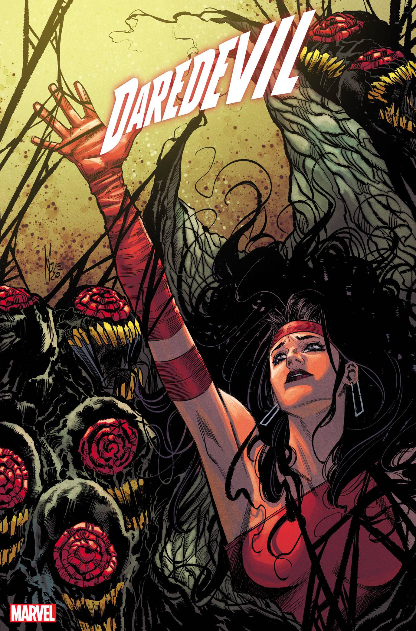 DAREDEVIL #26 CHECCHETTO ELEKTRA VARIANT KIB 2021 Daredevil MARVEL COMICS