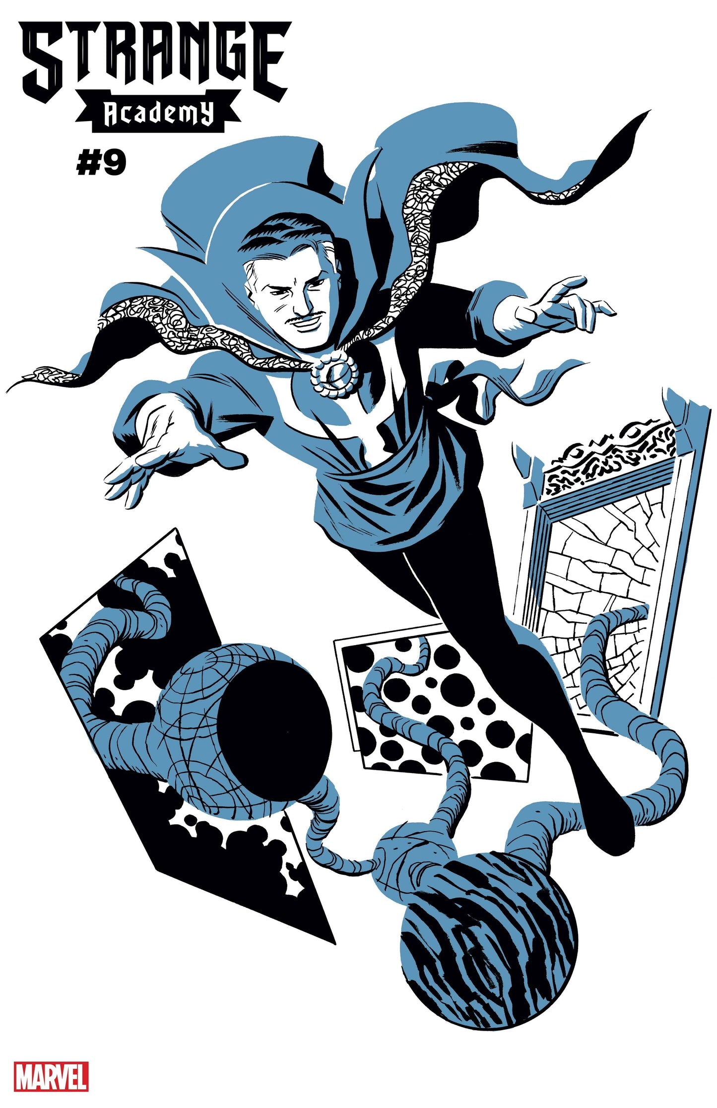STRANGE ACADEMY #9 MICHAEL CHO DOCTOR STRANGE TWO-TONE VARIANT 2021 Strange Academy MARVEL COMICS