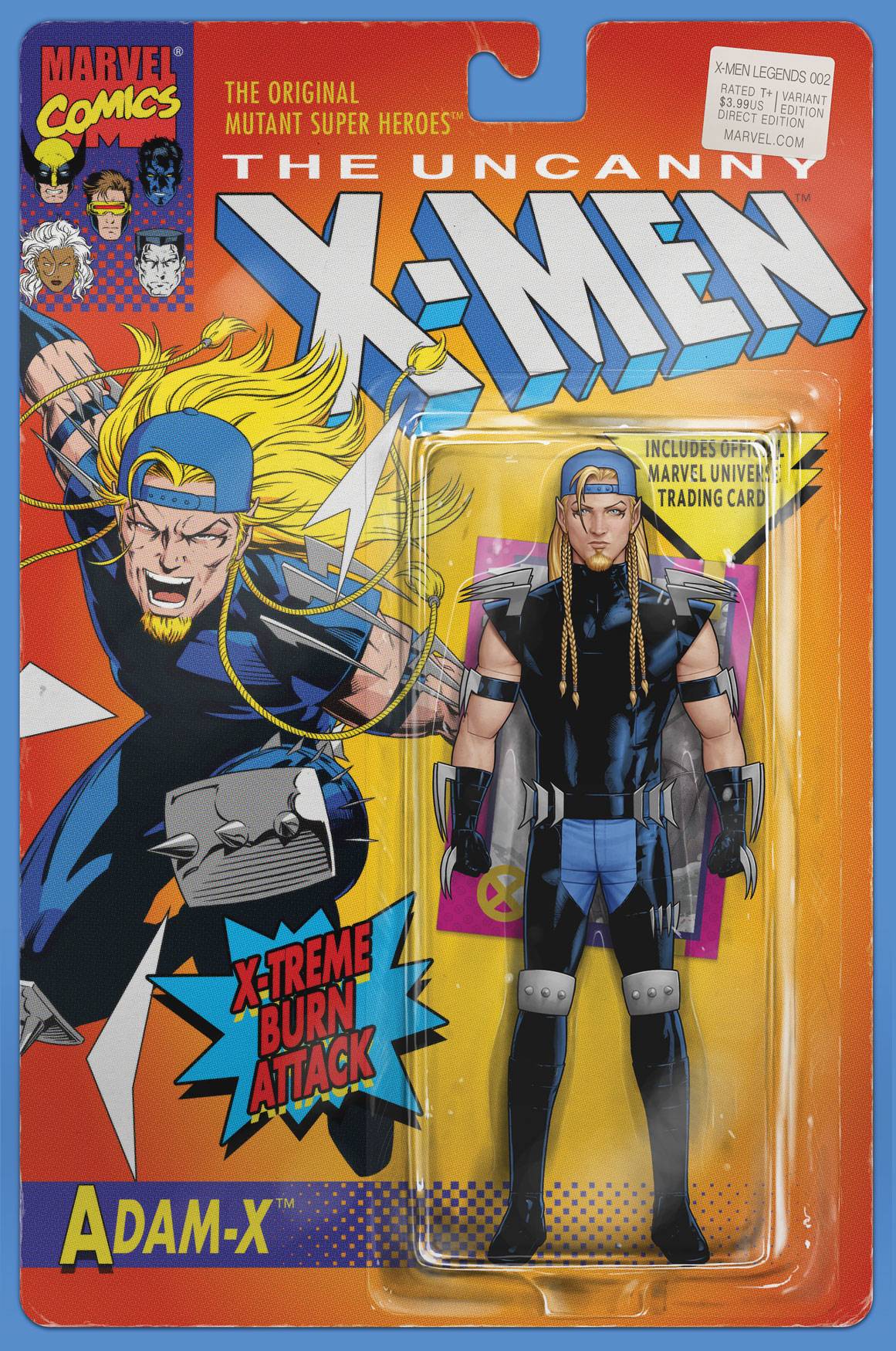 X-MEN LEGENDS #2 CHRISTOPHER ACTION FIGURE VARIANT 2021 X-Men Legends MARVEL COMICS