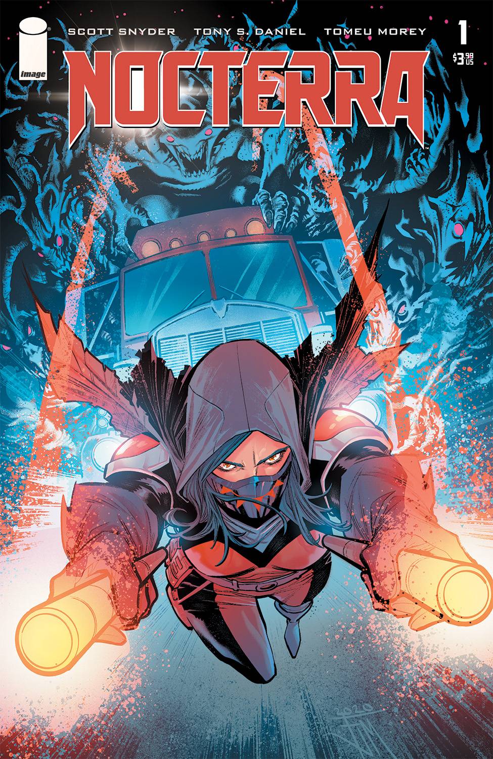 NOCTERRA #1 1:10 MANAPUL VARIANT 2021 comic book IMAGE COMICS