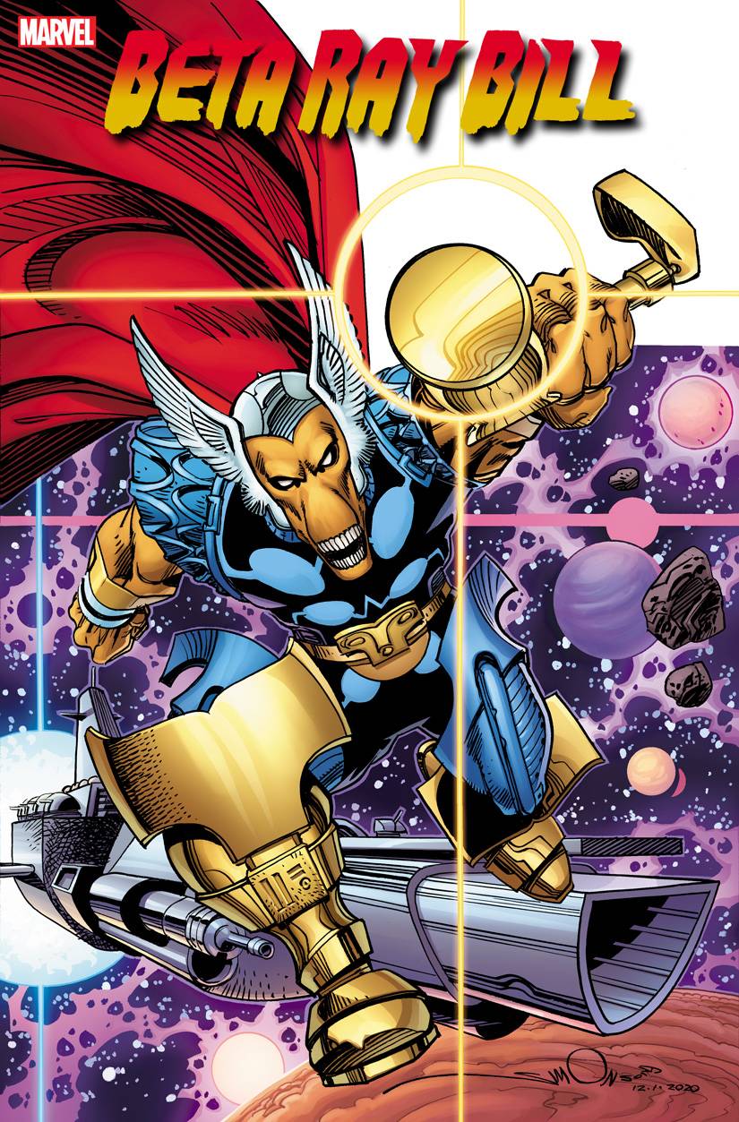 BETA RAY BILL #1 (OF 5) SIMONSON 1:25 VARIANT 2021 comic book MARVEL COMICS
