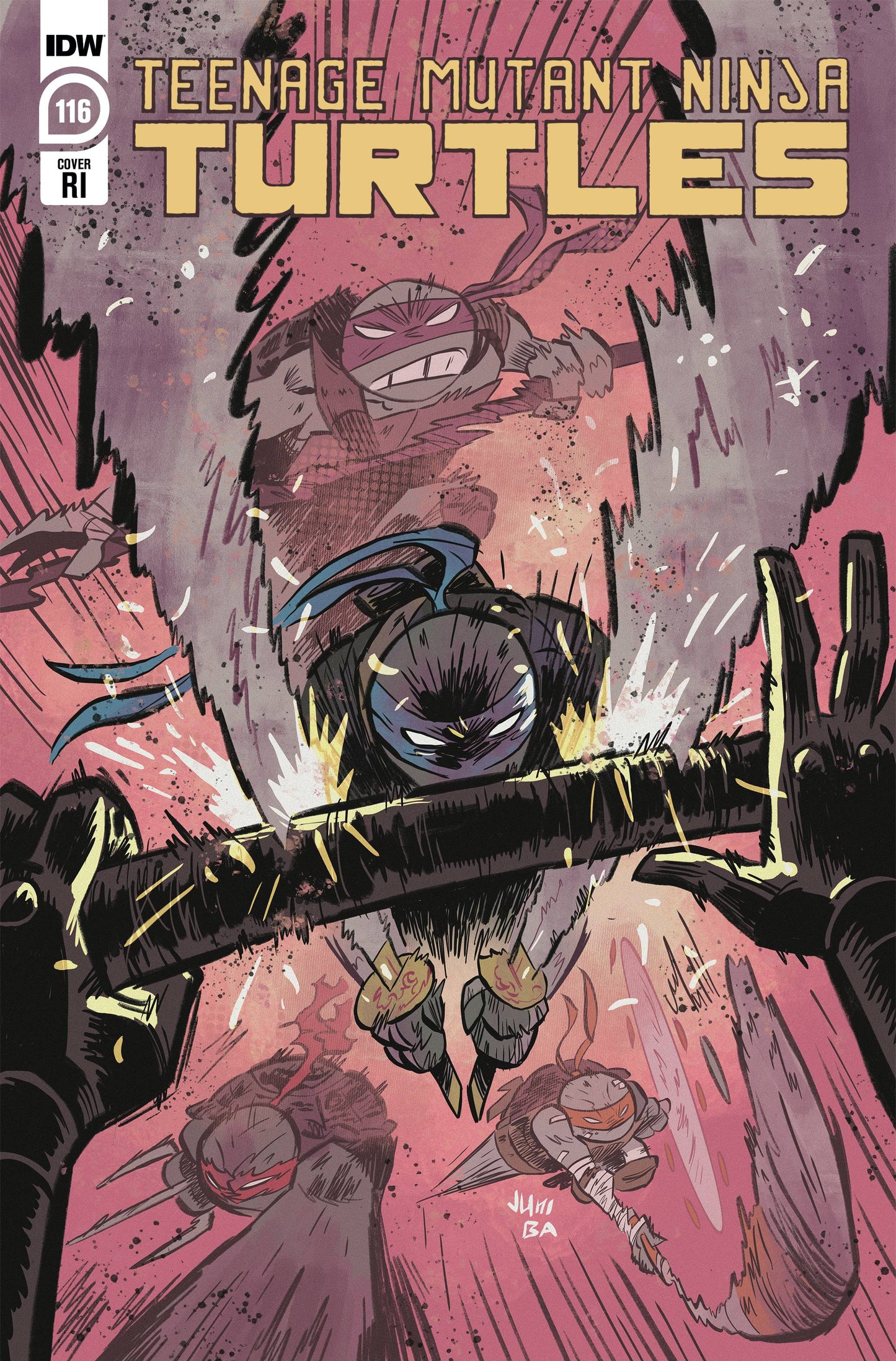 TMNT ONGOING #116 1:10 VARIANT 2021 TMNT IDW PUBLISHING