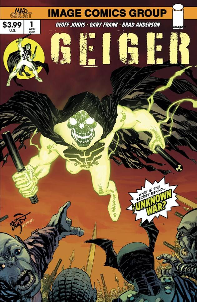 GEIGER #1 CVR B LARSEN 2021 Geiger IMAGE COMICS