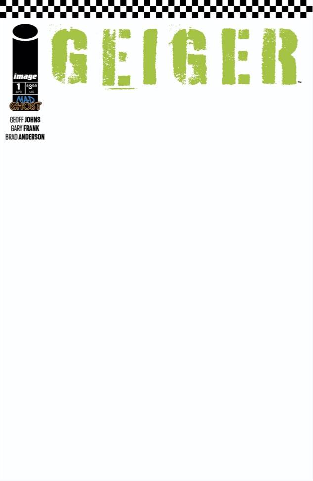 GEIGER #1 CVR D BLANK SKETCH VARIANT 2021 Geiger IMAGE COMICS