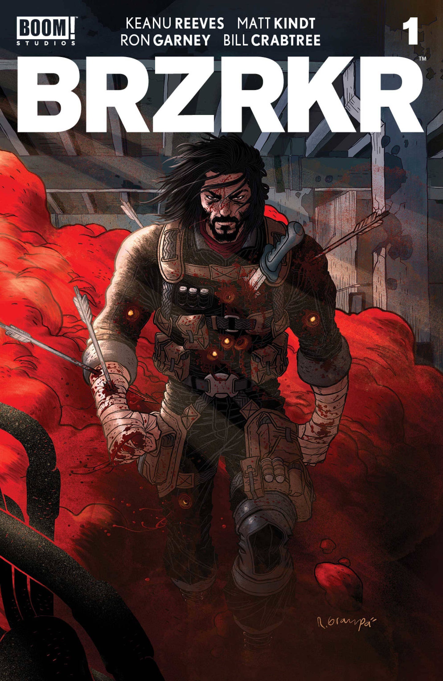 BRZRKR (BERZERKER) #1 CVR A GRAMPA (MR) 2021 BRZRKR BOOM! STUDIOS