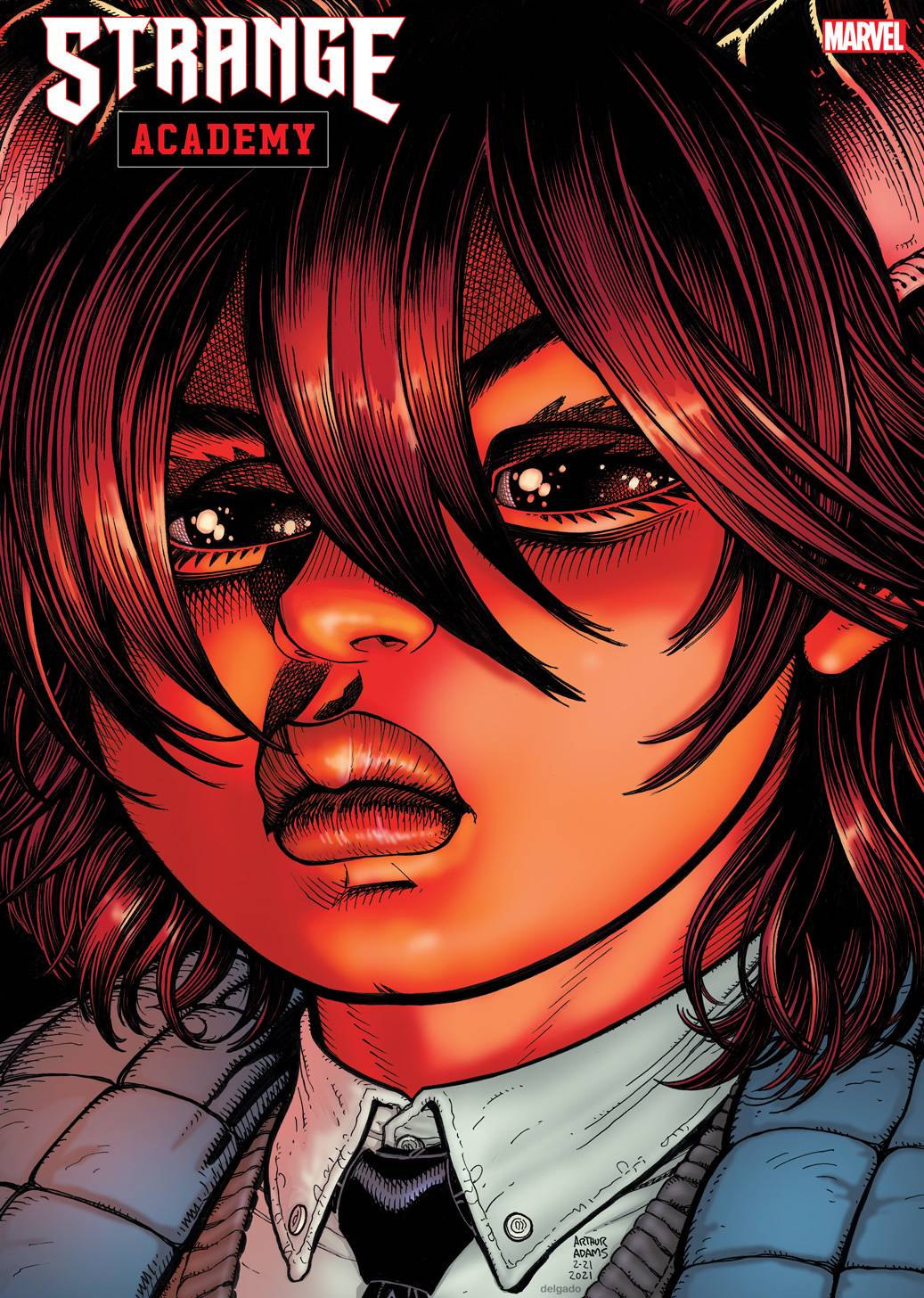 STRANGE ACADEMY #10 ART ADAMS CHARACTER SPOTLIGHT VARIANT 2021 Strange Academy MARVEL COMICS