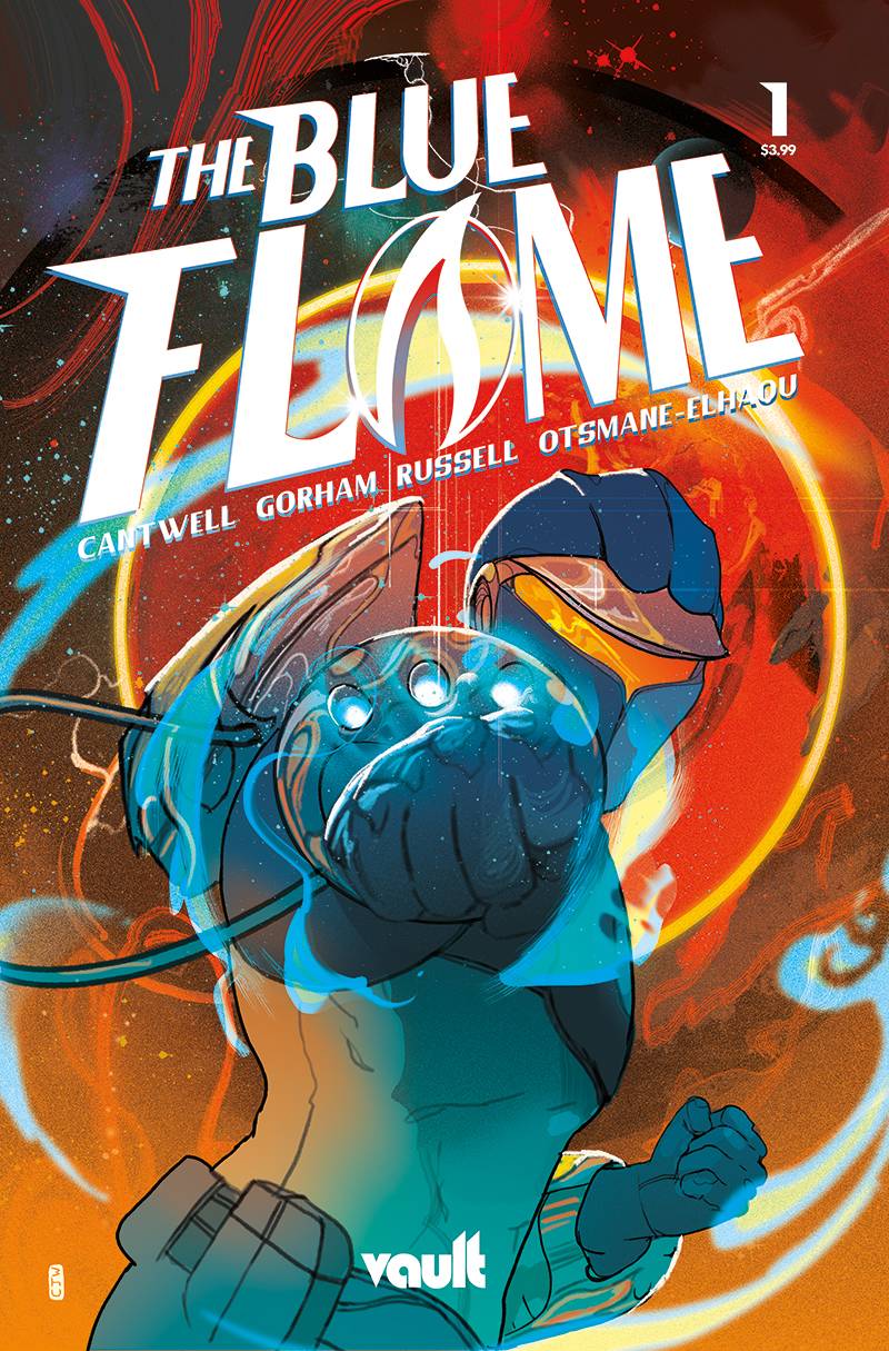 BLUE FLAME #1 1:75 FOIL VARIANT 2021 comic book VAULT COMICS