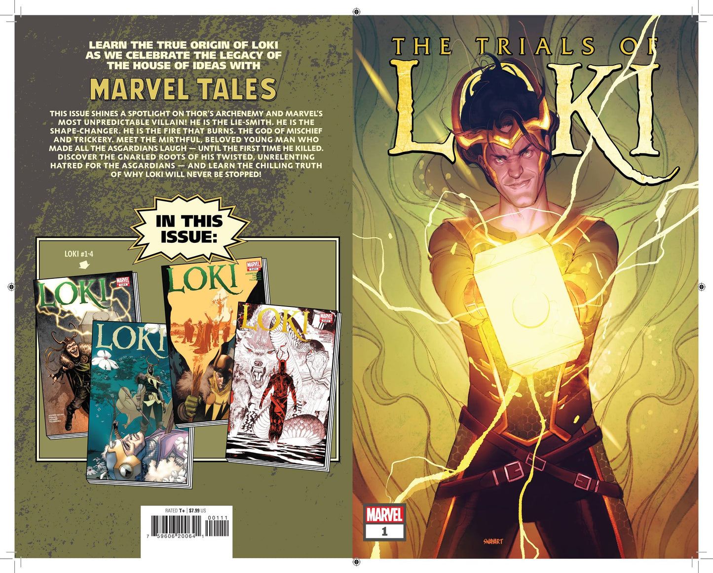 TRIALS LOKI MARVEL TALES #1 2021 MARVEL COMICS