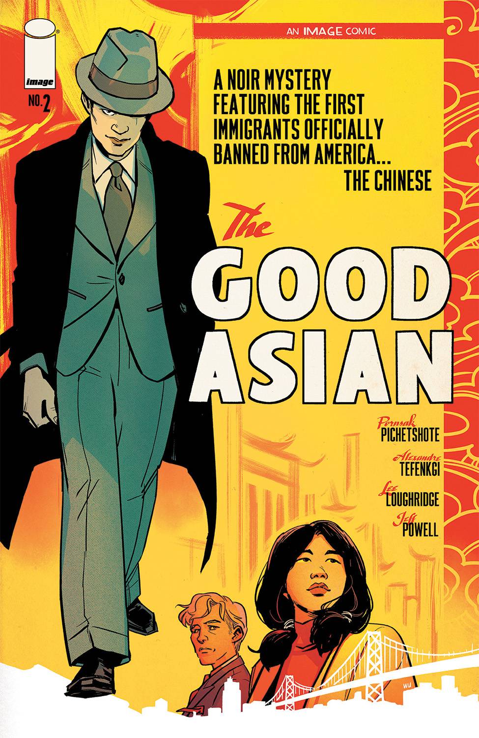 GOOD ASIAN #2 (OF 9) CVR B WU (MR) 2021 comic book IMAGE COMICS