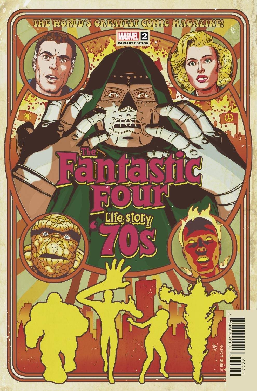 FANTASTIC FOUR LIFE STORY #2 (OF 6) ACO VARIANT 2021 Fantastic Four MARVEL COMICS