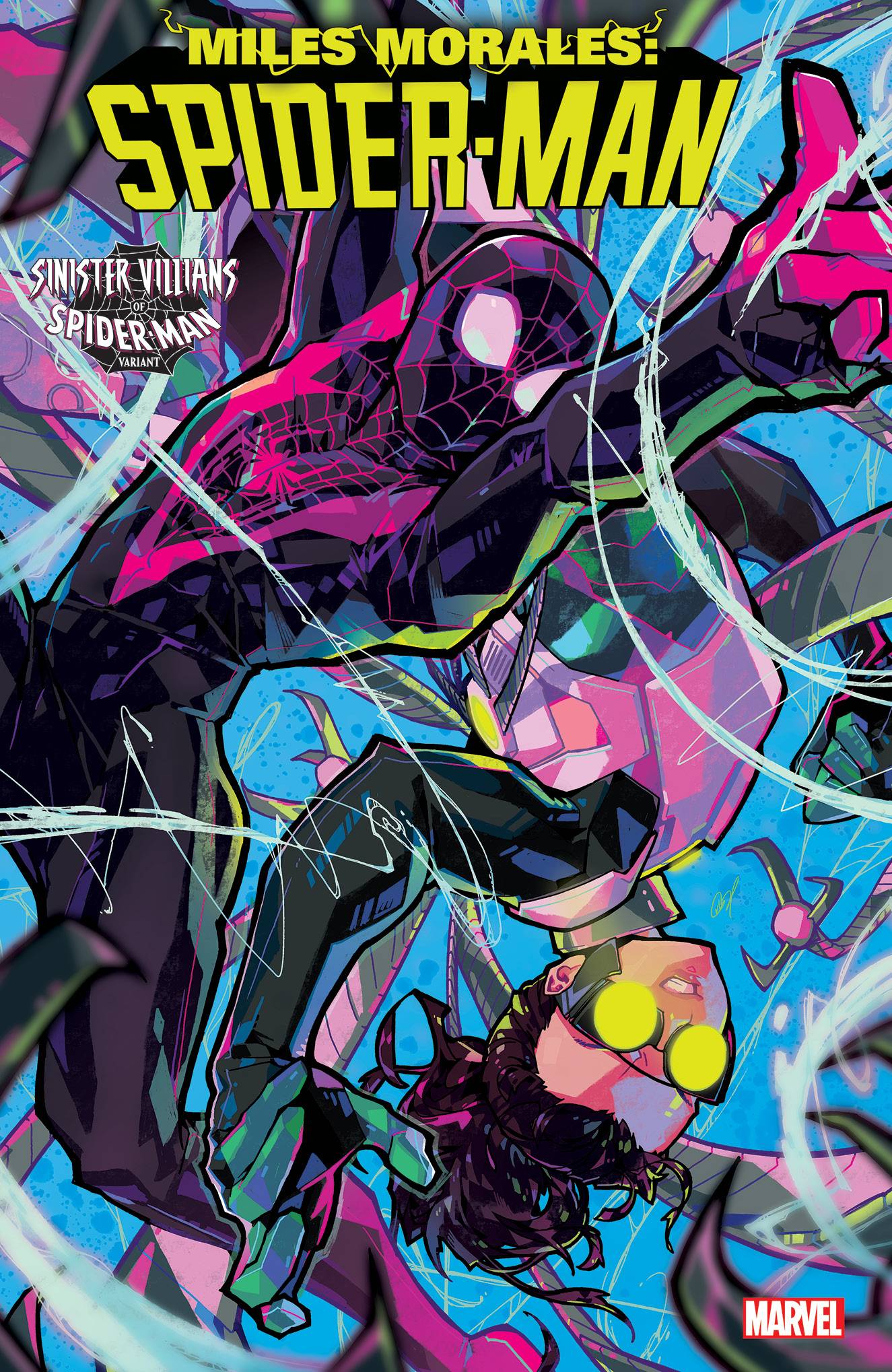 MILES MORALES SPIDER-MAN #27 BESCH SPIDER-MAN VILLAINS VARIANT 2021 comic book MARVEL COMICS