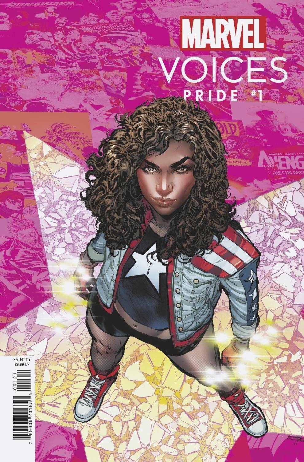 MARVELS VOICES PRIDE #1 JIMENEZ PRIDE MONTH A VARIANT 2021 Marvel Voices MARVEL COMICS