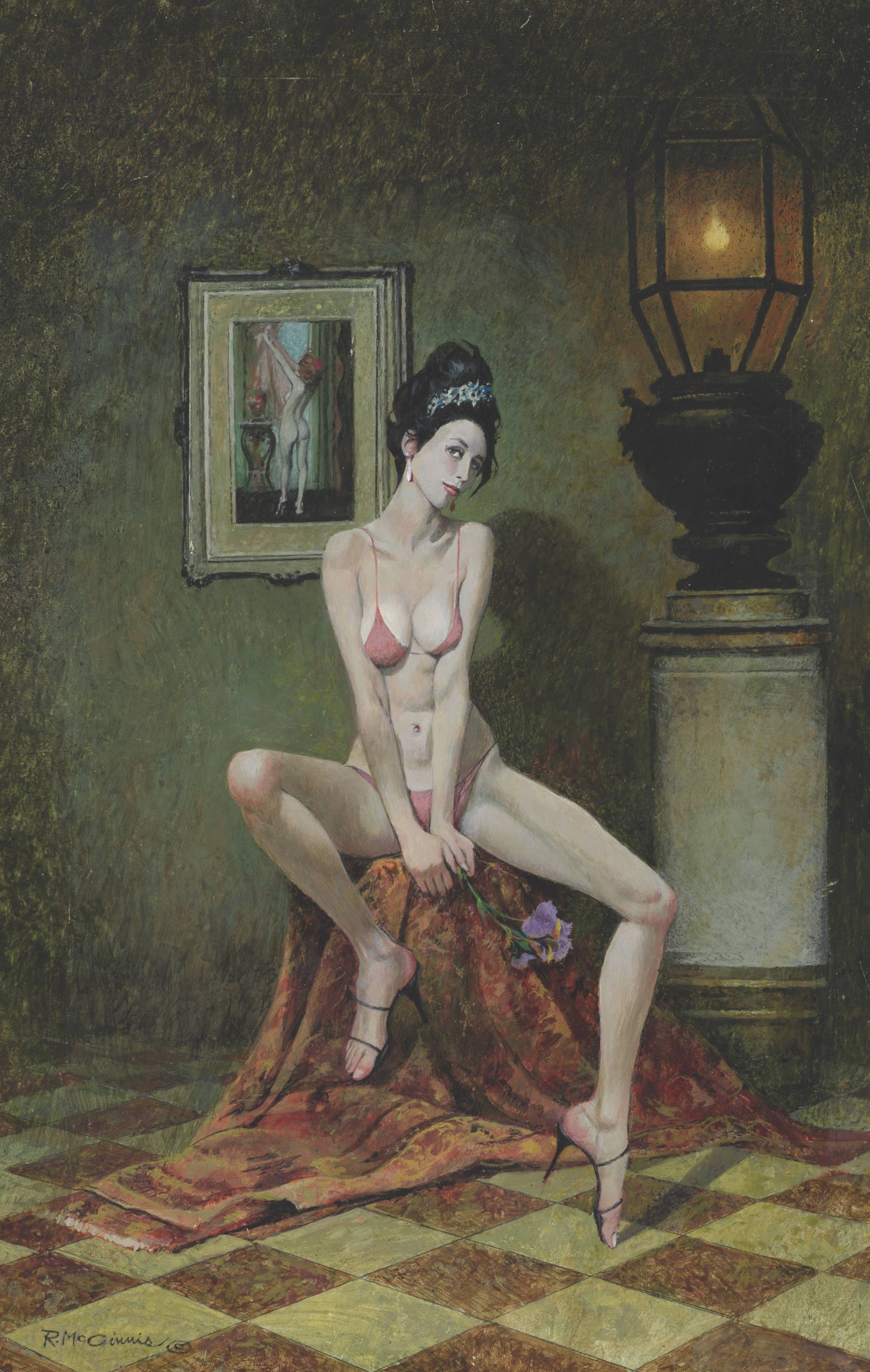 MINKY WOODCOCK GIRL ELECTRIFIED TESLA #1 CVR E VIRGIN FOC VARIANT 2021 comic book TITAN COMICS