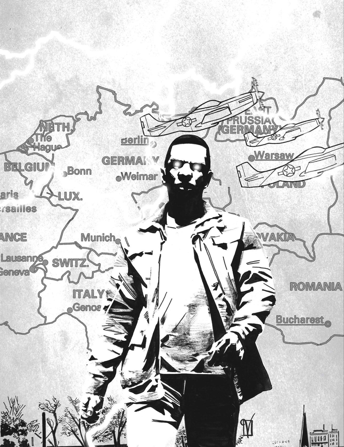 DARK BLOOD #1 (OF 6) CVR C 1:10 DE LANDRO VARIANT 2021 Dark Blood BOOM! STUDIOS