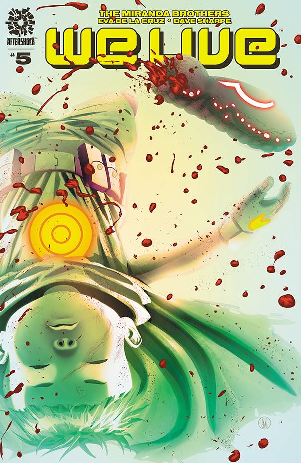 WE LIVE #5 2ND PRINT VARIANT 2021 AFTERSHOCK COMICS