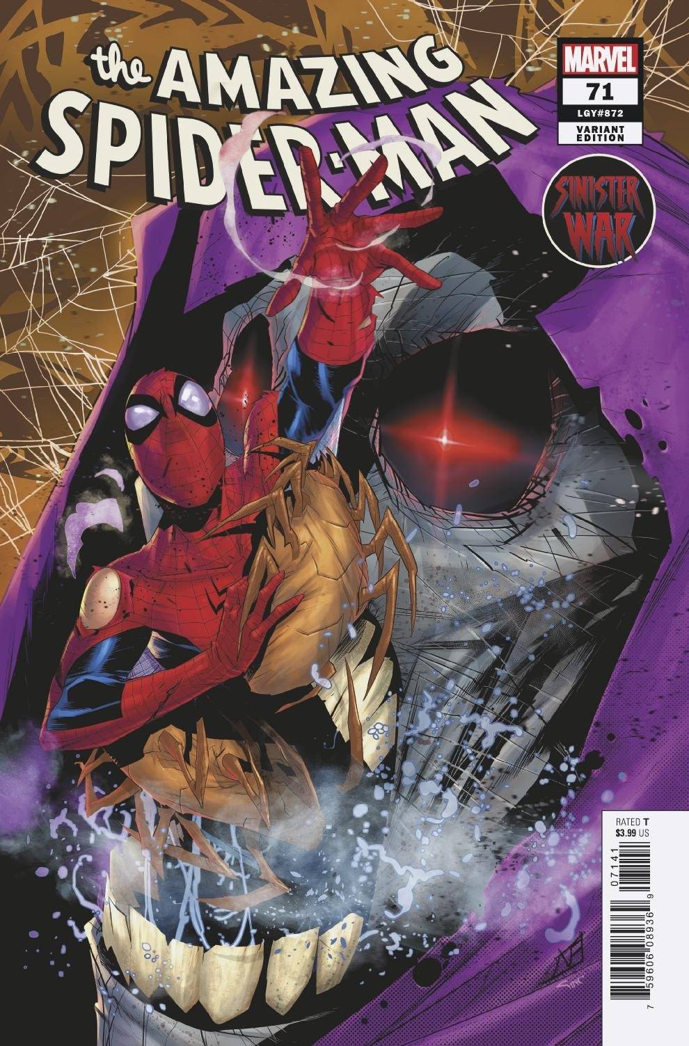 AMAZING SPIDER-MAN #71 1:25 VARIANT 2021 comic book MARVEL COMICS