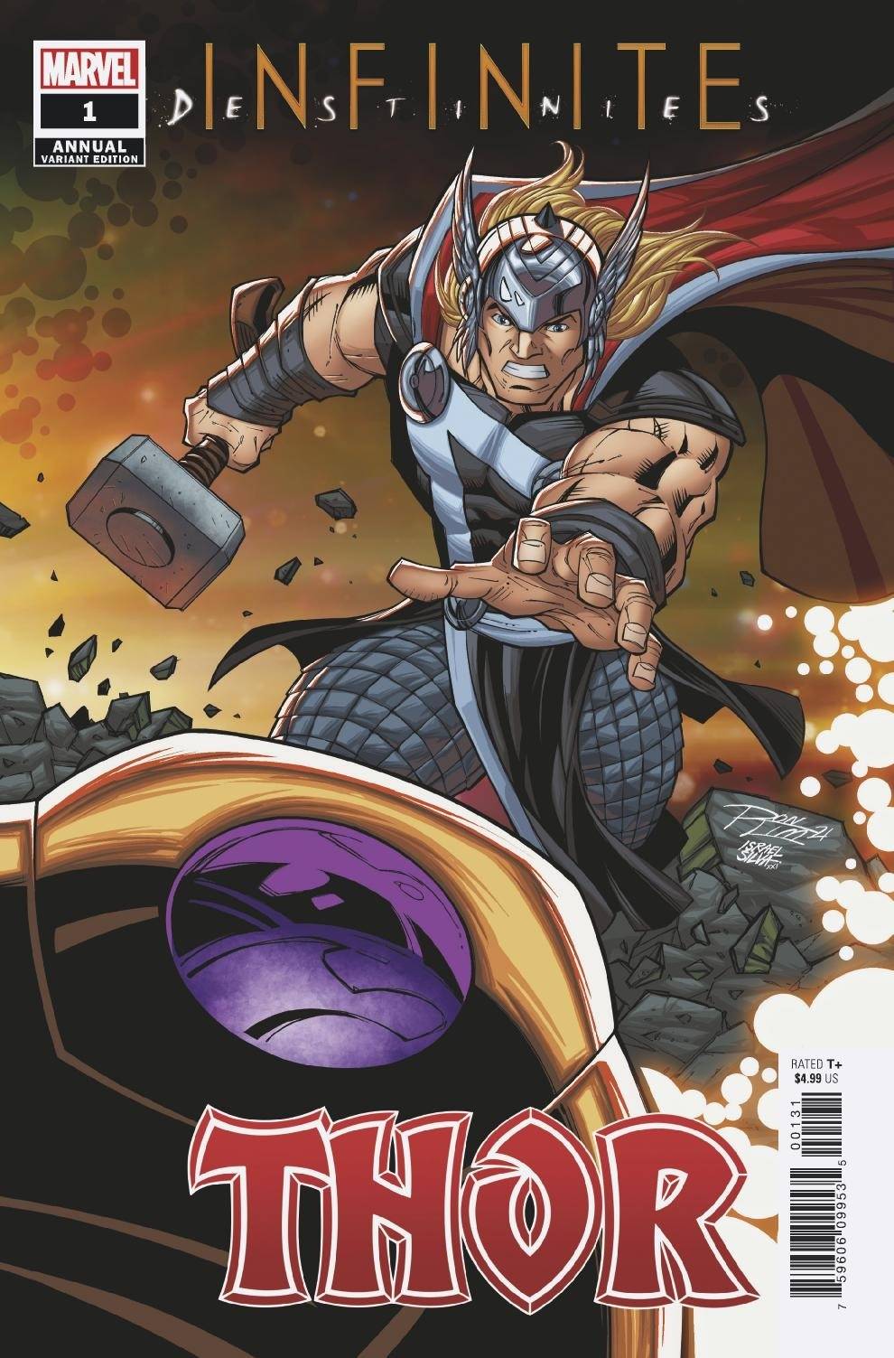 THOR ANNUAL #1 RON LIM CONNECTING VARIANT 2021 Thor MARVEL COMICS
