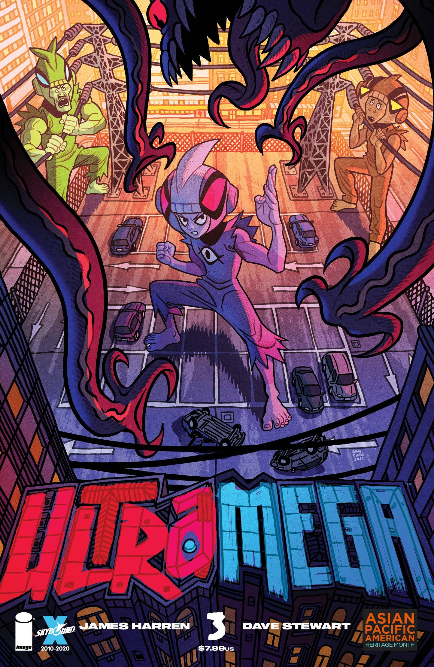 ULTRAMEGA BY JAMES HARREN #3 CVR E AAPI VARIANT 2021 Ultramega IMAGE COMICS