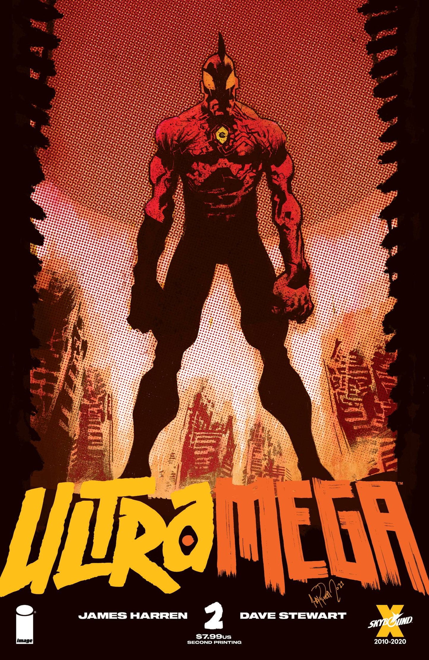 ULTRAMEGA #2 2ND PRINT VARIANT 2021 Ultramega IMAGE COMICS