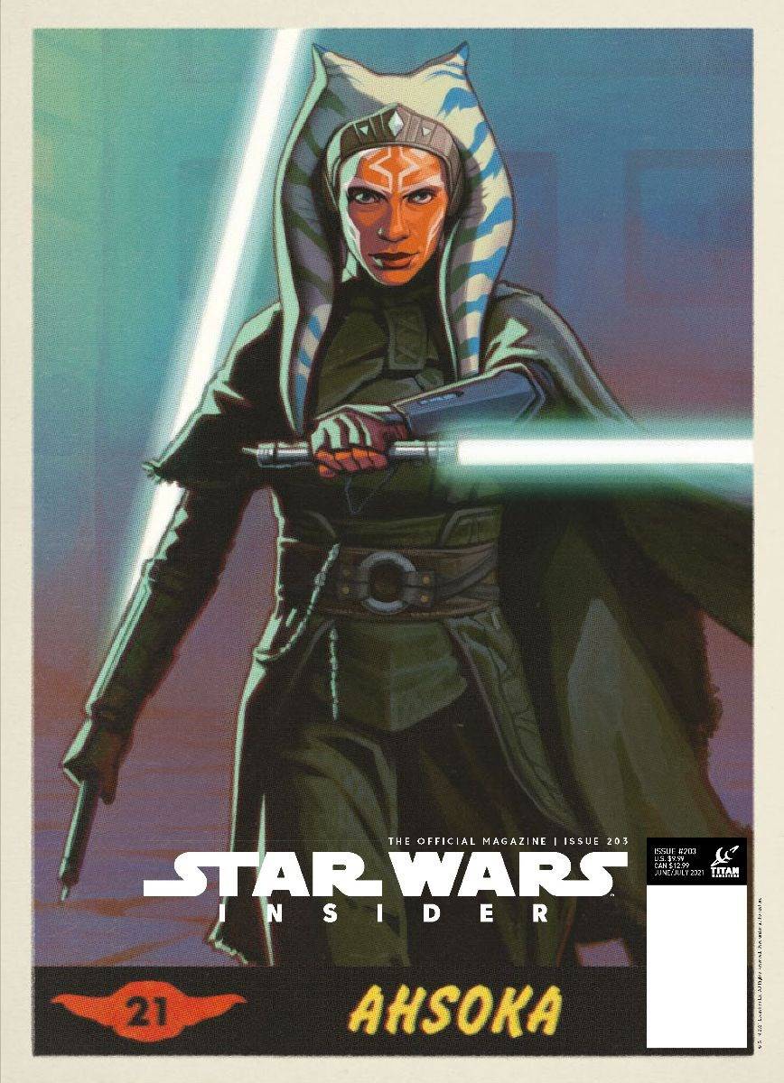 STAR WARS INSIDER #203 FOC AHSOKA EDITION 2021 Star Wars TITAN COMICS