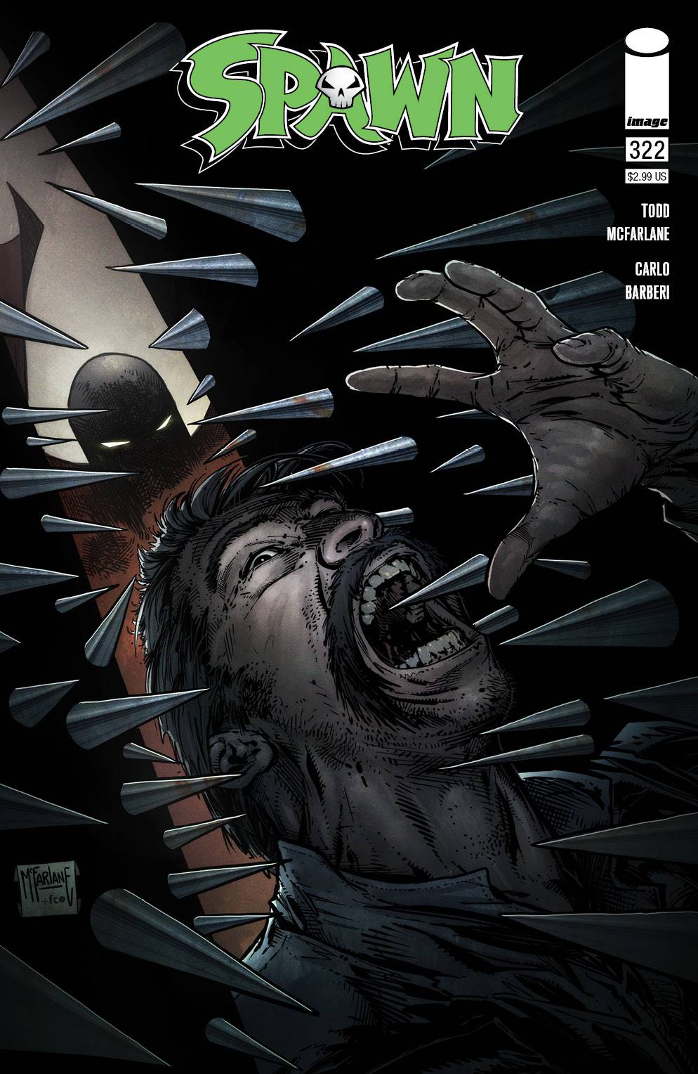 SPAWN #322 CVR B MCFARLANE 2021 Spawn IMAGE COMICS