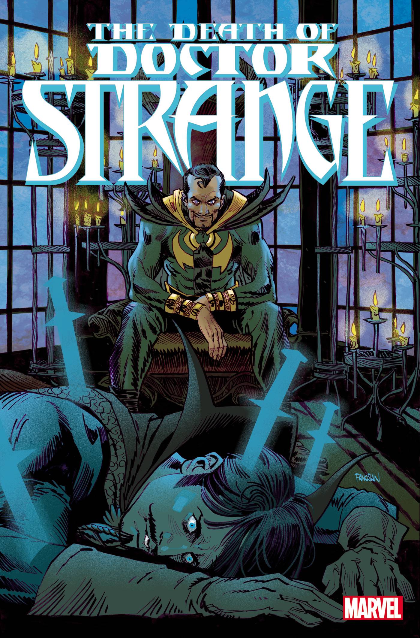 DEATH OF DOCTOR STRANGE #2 (OF 5) PANOSIAN 1:25 VARIANT 2021 Doctor Strange MARVEL PRH
