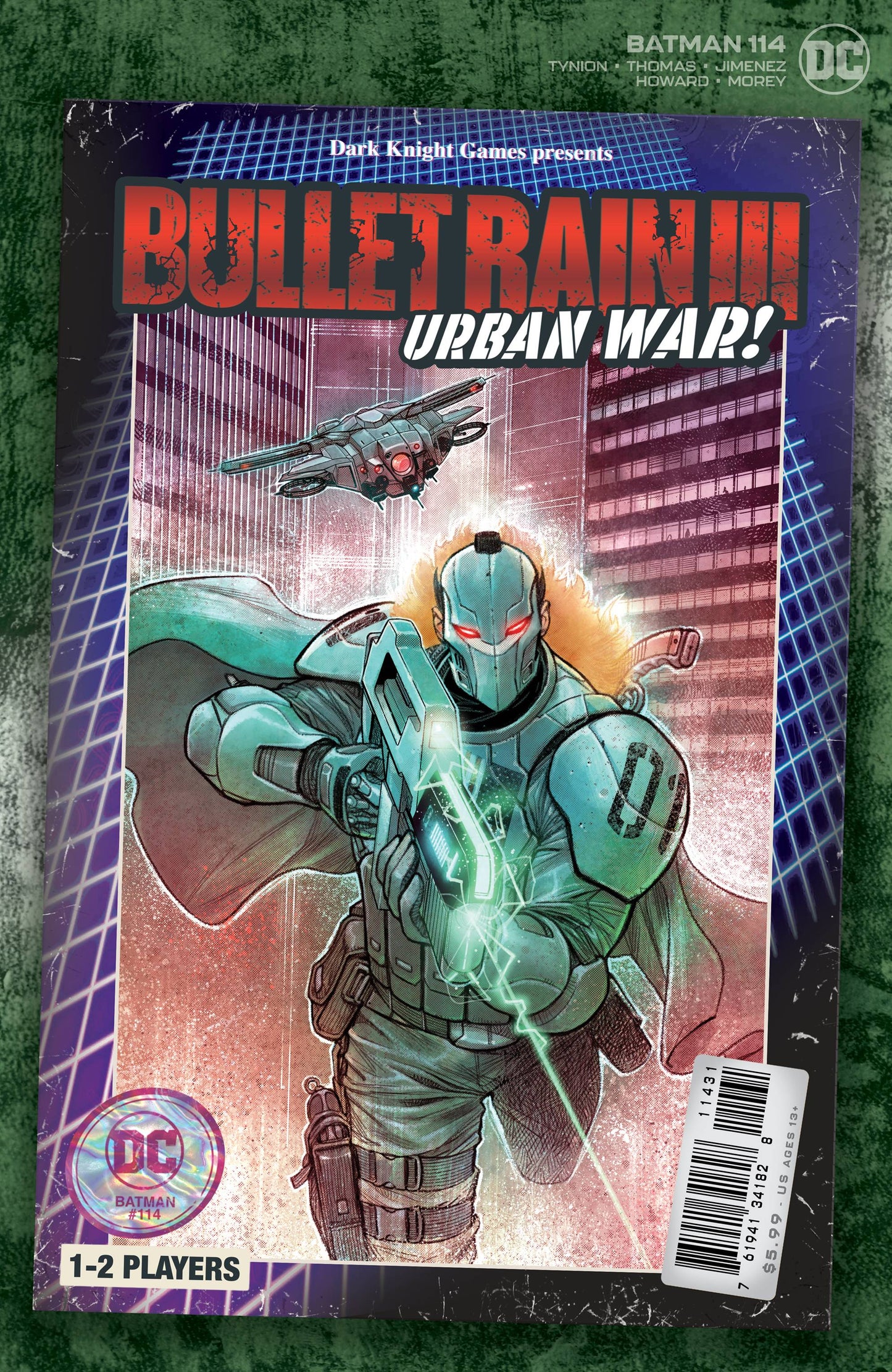 BATMAN #114 1:25 TEAGUE CARD STOCK VARIANT Batman DC COMICS