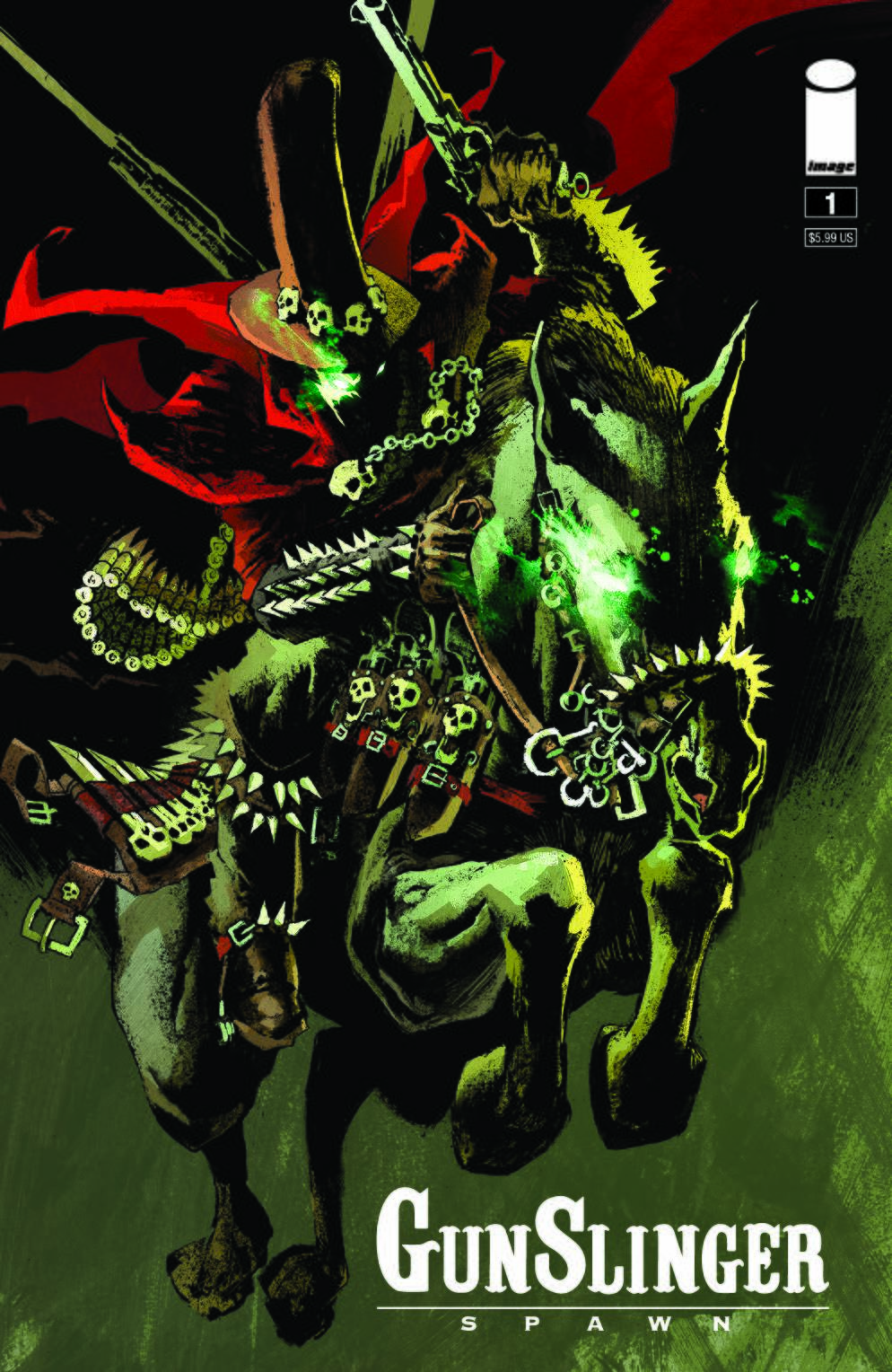 GUNSLINGER SPAWN #1 CVR C ALEXANDER 2021 Spawn IMAGE COMICS