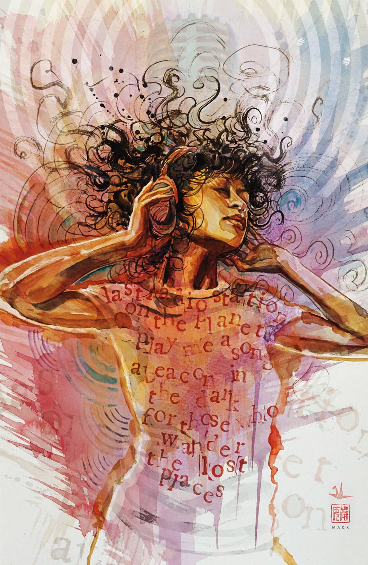 RADIO APOCALYPSE #1 1:100 FOIL DAVID MACK VARIANT 2021 comic book VAULT COMICS