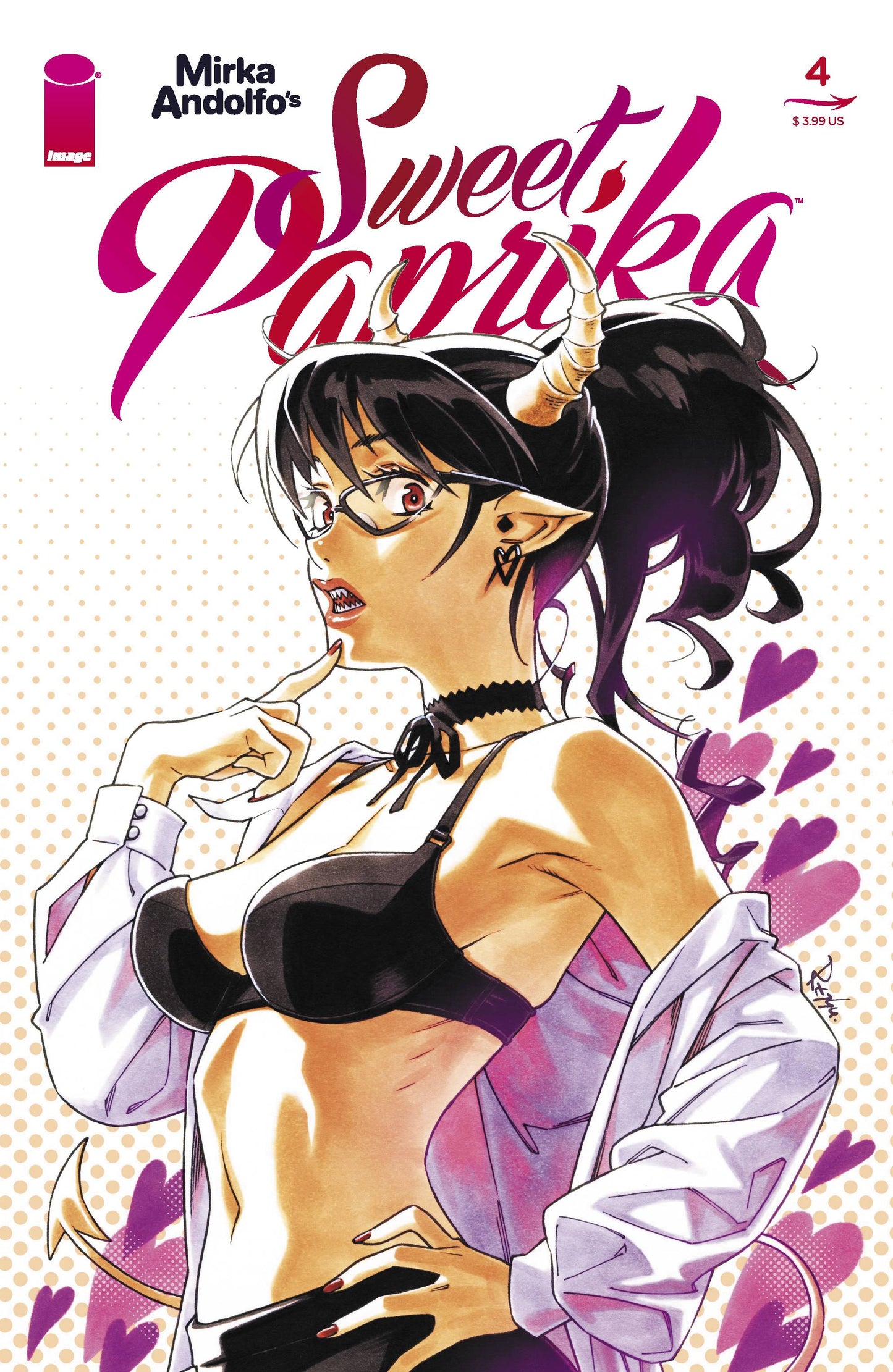 MIRKA ANDOLFO SWEET PAPRIKA #4 (OF 12) TATEO VARIANT 2021 Sweet Paprika IMAGE COMICS