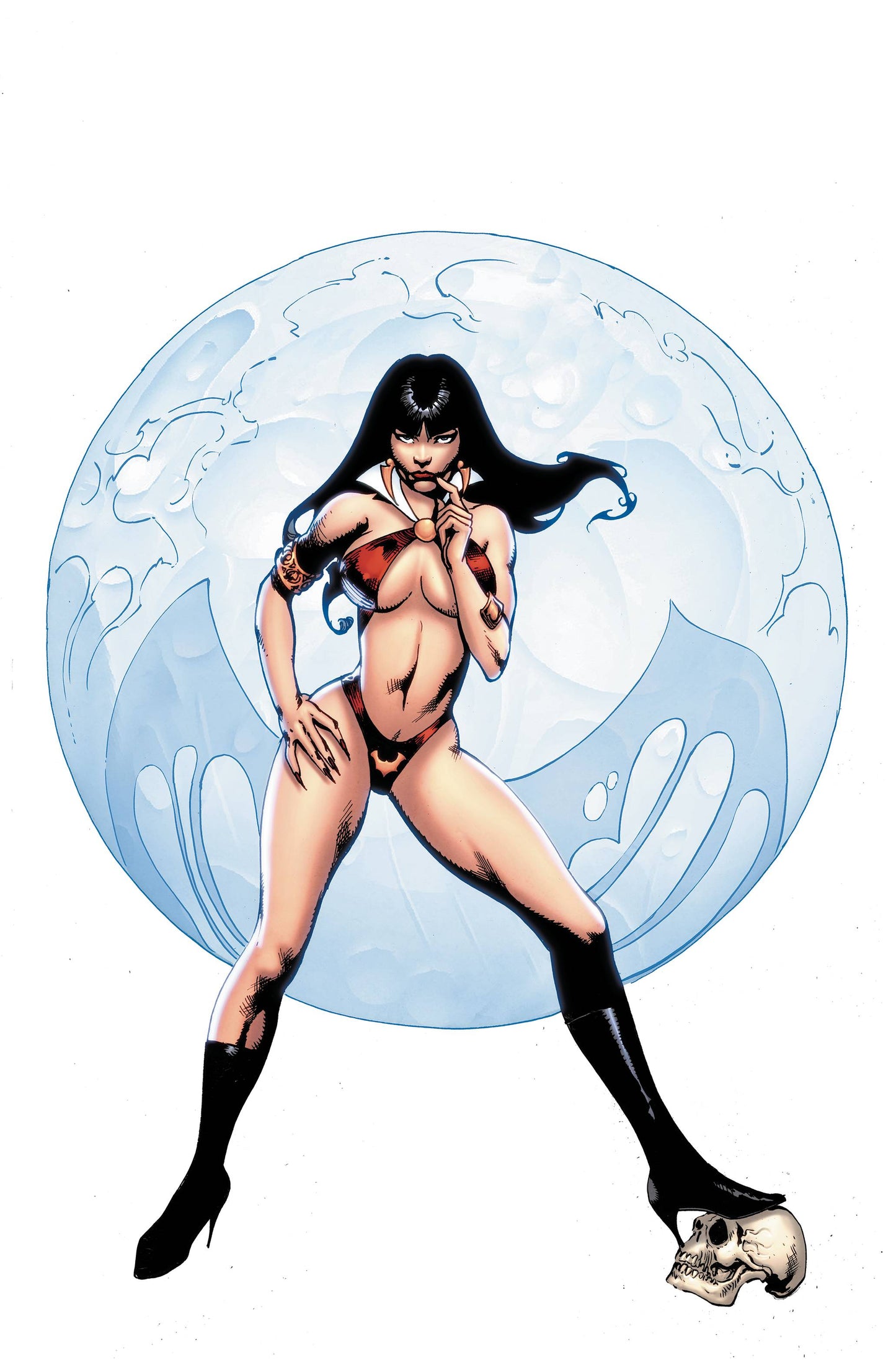 VAMPIRELLA #25 CASTRO 1:7 VIRGIN HOMAGE VARIANT 2021 Vampirella DYNAMITE