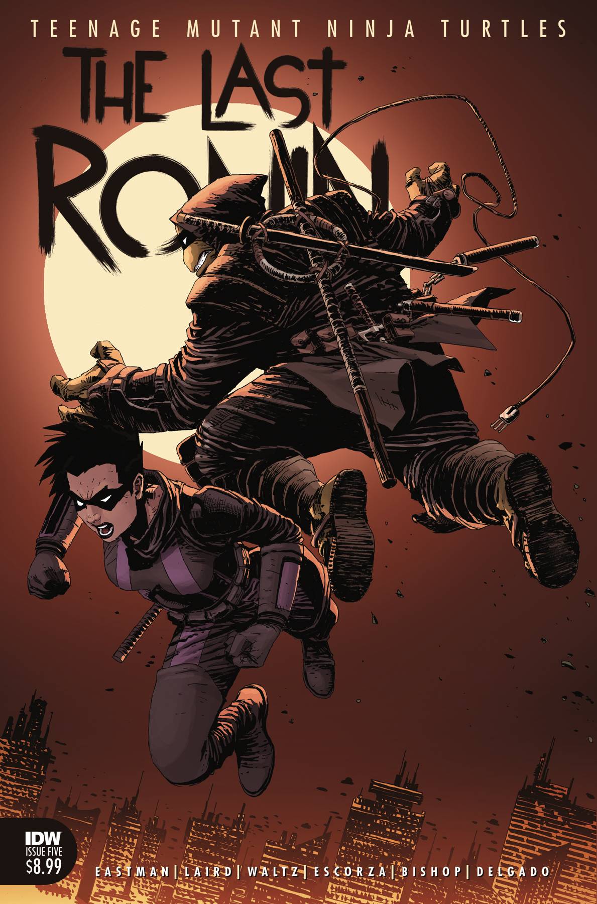 TMNT THE LAST RONIN #5 (OF 5) CVR A EASTMAN 2022 (1ST APP NEW TURTLES) TMNT Last Ronin IDW PUBLISHING