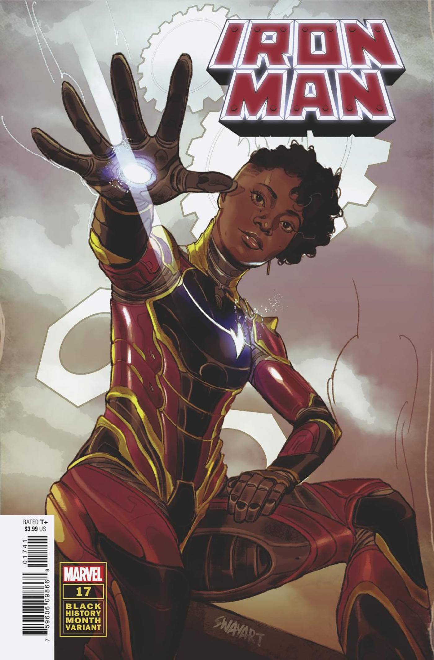 IRON MAN #17 SWAY BLACK HISTORY MONTH VARIANT 2022 Iron Man MARVEL PRH