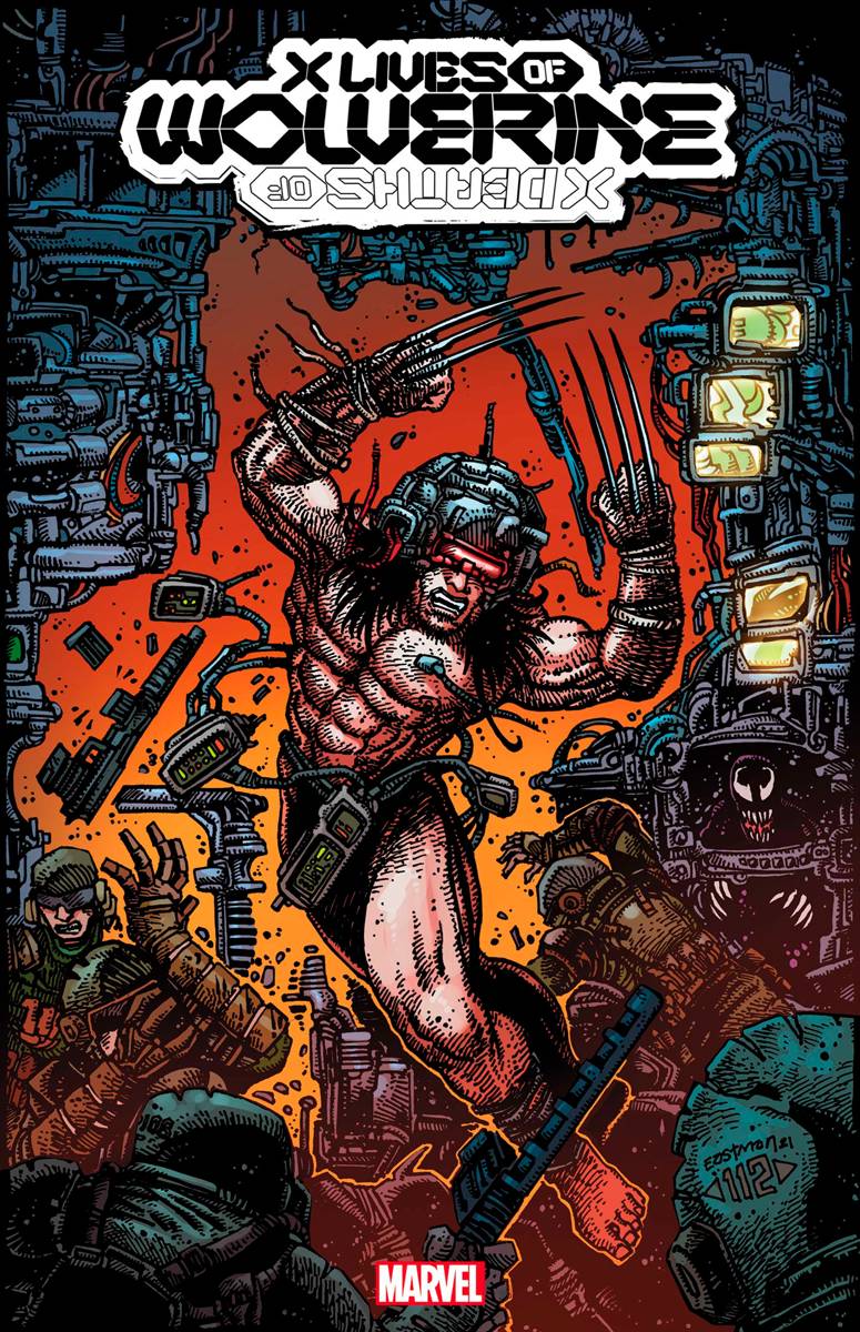 X LIVES OF WOLVERINE #4 EASTMAN VARIANT 2022 Wolverine MARVEL PRH