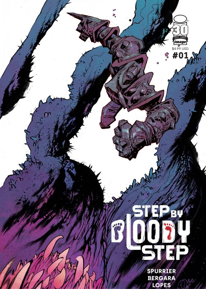 STEP BY BLOODY STEP #1 (OF 4) CVR E 1:25 HARREN VARIANT 2022 IMAGE COMICS