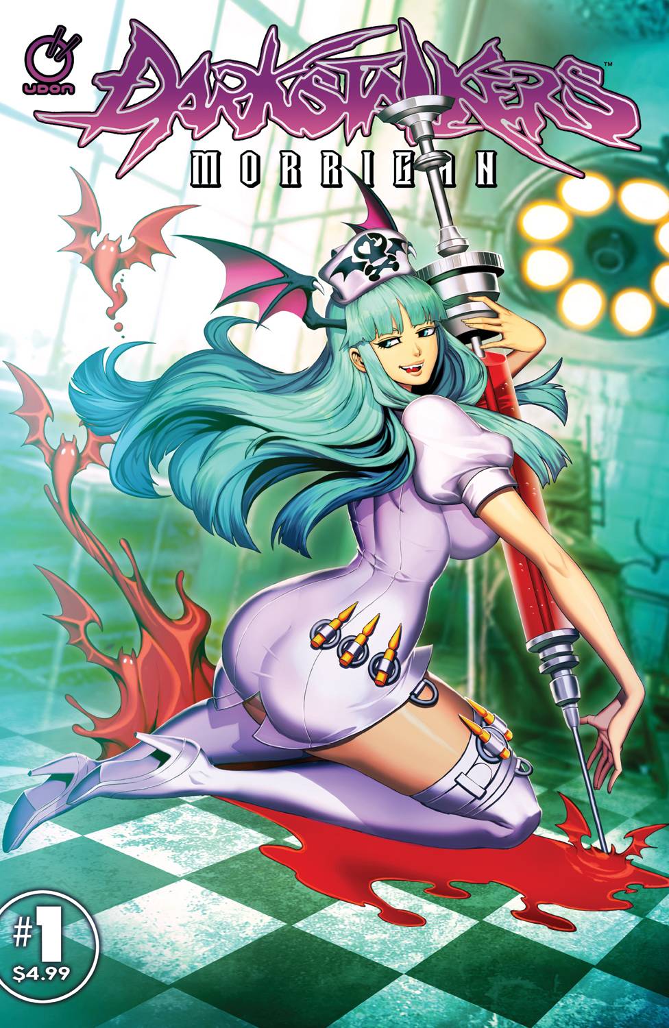 DARKSTALKERS MORRIGAN #1 1:5 GENZOMAN VARIANT 2022 Darkstalkers UDON ENTERTAINMENT INC