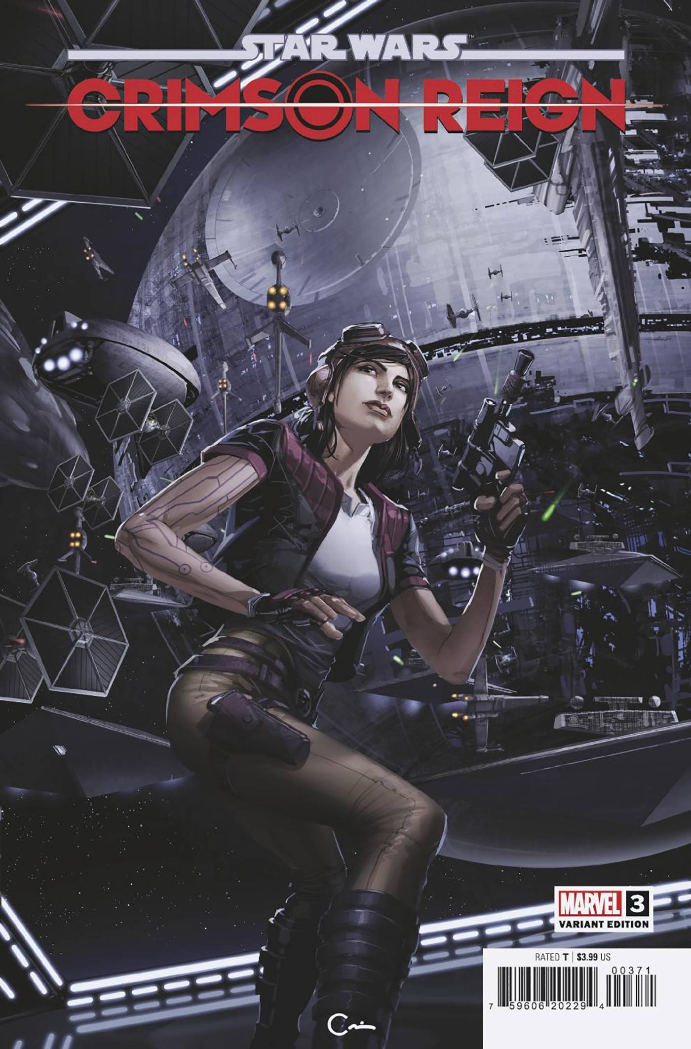 STAR WARS CRIMSON REIGN #3 CRAIN ENEMIES OF DAWN VARIANT 2022 Star Wars MARVEL PRH