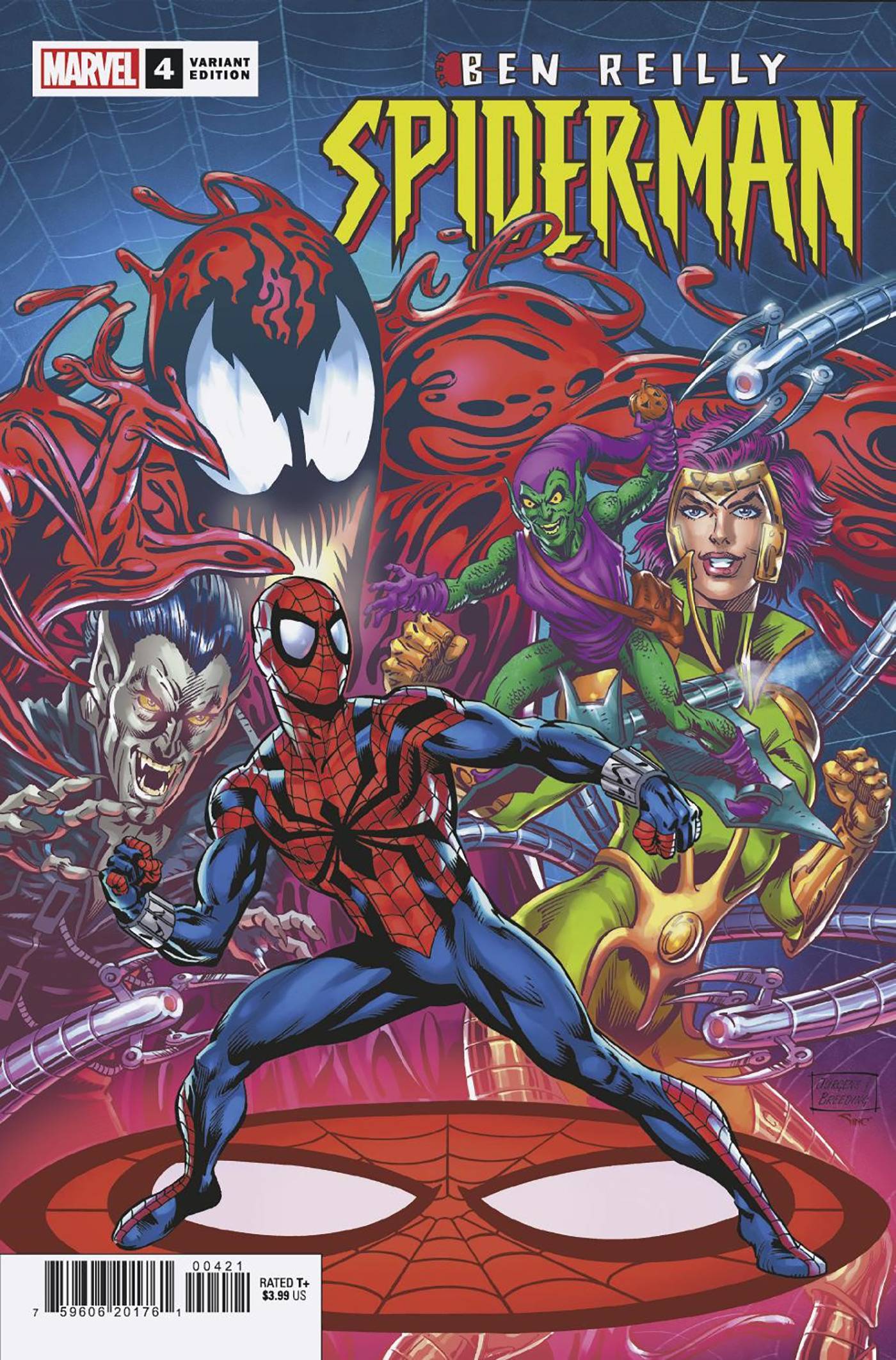 BEN REILLY SPIDER-MAN #4 (OF 5) JURGENS VARIANT 2022 – Sanctum