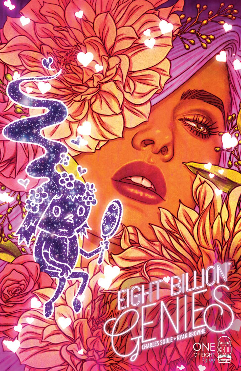 EIGHT BILLION GENIES #1 (OF 8) CVR B FRISON & SEELEY 1ST PRINT (MR) 2022 Eight Billion Genies IMAGE COMICS