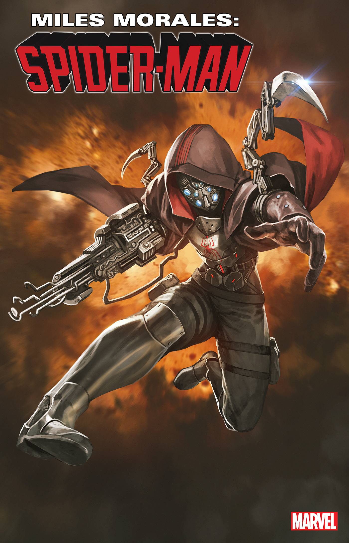 MILES MORALES SPIDER-MAN 38 1:50 SKAN FORESHADOW VARIANT 2022 comic book MARVEL PRH