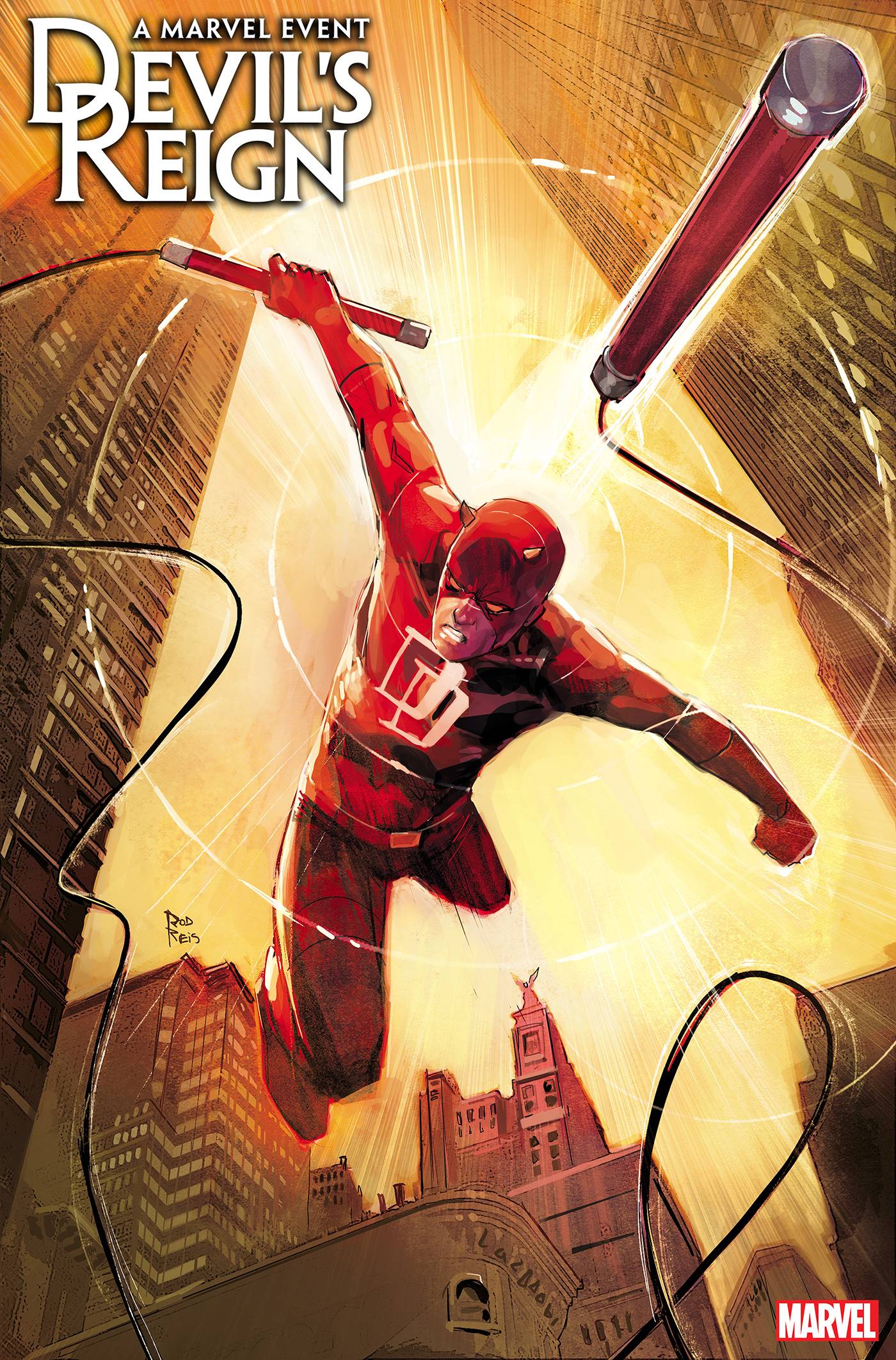 DEVILS REIGN OMEGA #1 1:25 REIS VARIANT 2022 Devils Reign MARVEL COMICS
