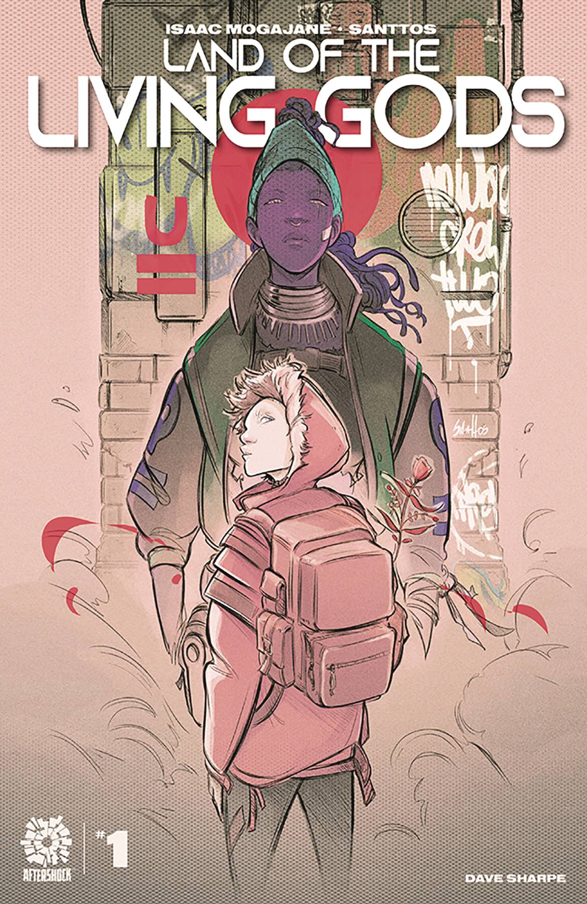 LAND OF LIVING GODS #1 2ND PRINT VARIANT 2022 comic book AFTERSHOCK COMICS