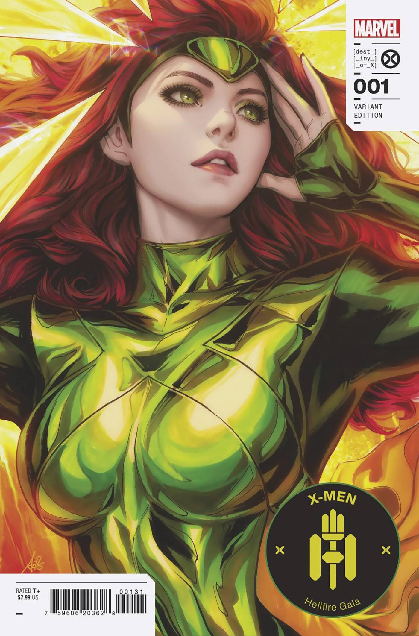 X-MEN HELLFIRE GALA #1 ARTGERM VARIANT 2022 X-Men MARVEL PRH