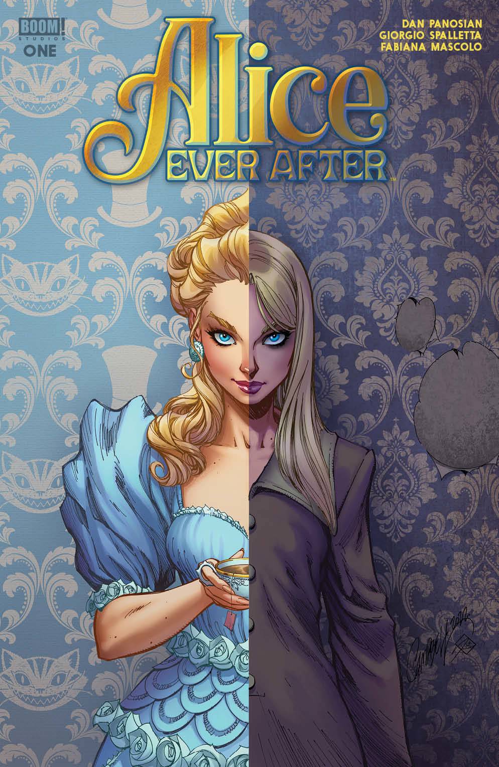ALICE EVER AFTER #1 (OF 5) E FOC REVEAL J SCOTT CAMPBELL VARIANT 2022 comic book BOOM! STUDIOS