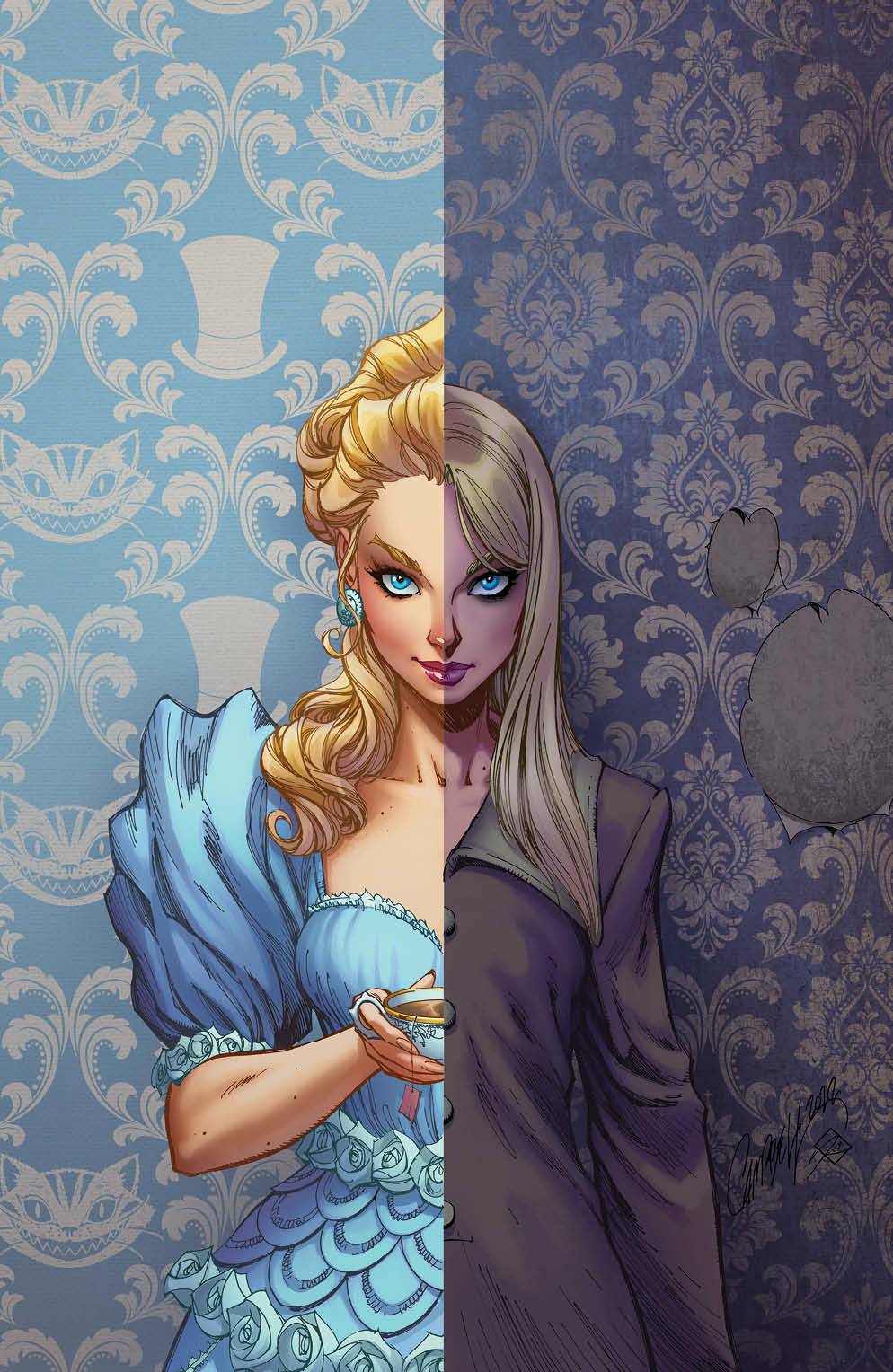 ALICE EVER AFTER #1 (OF 5) F FOC REVEAL 1:10 J SCOTT CAMPBELL VIRGIN VARIANT 2022 comic book BOOM! STUDIOS