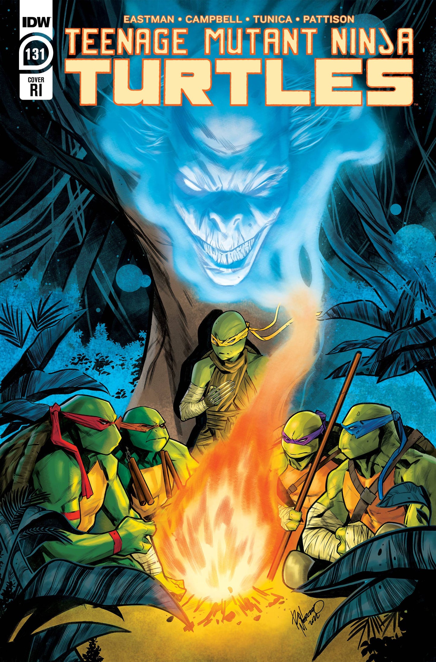 TMNT #131 1:10 ROI MERCADO VARIANT 2022 TMNT IDW PUBLISHING